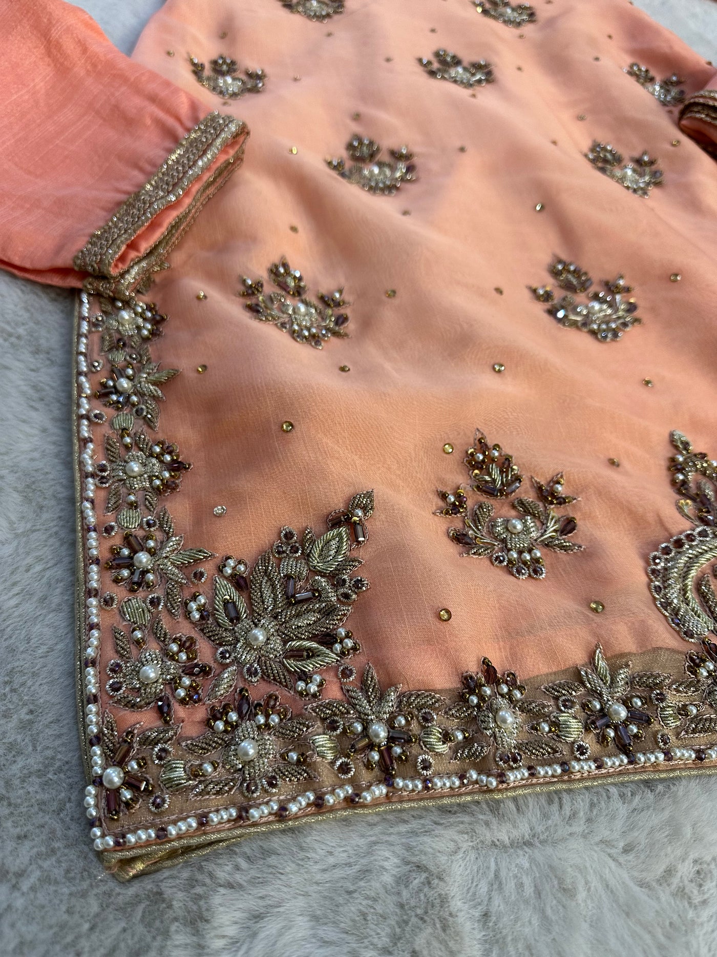 SRB114 - Readymade - Sehrish B Designer Suit - Memsaab Online