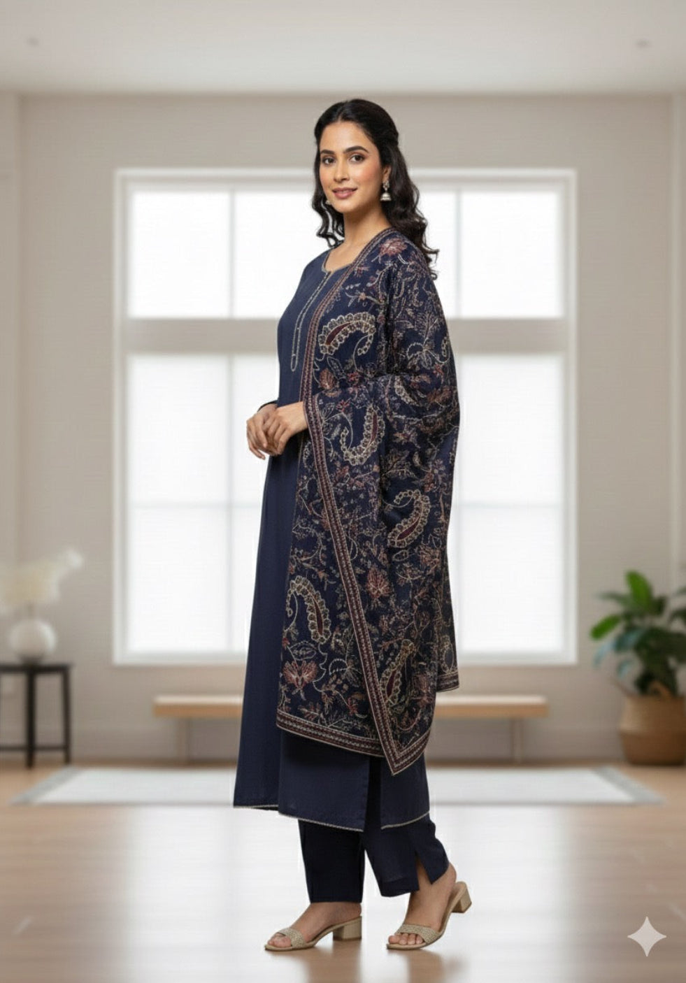 SLMN-54 Readymade Dhanak WINTER Colection 2025 - Memsaab Online