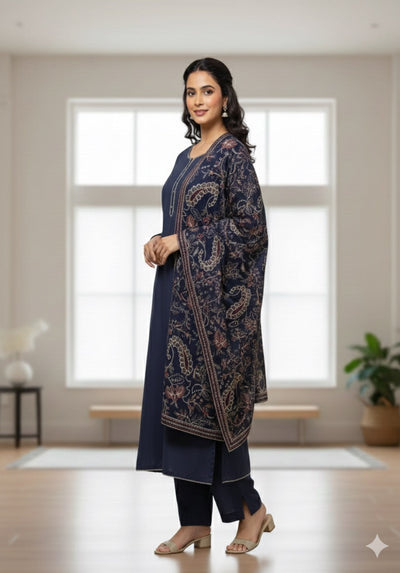 SLMN-54 Readymade Dhanak WINTER Colection 2025 - Memsaab Online