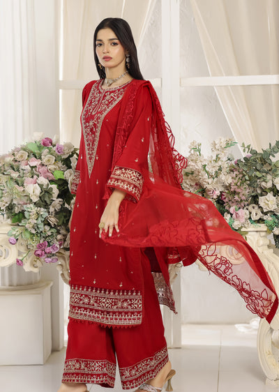 ATR-1167- Readymade Sehrish B Lux Cotton - Memsaab Online