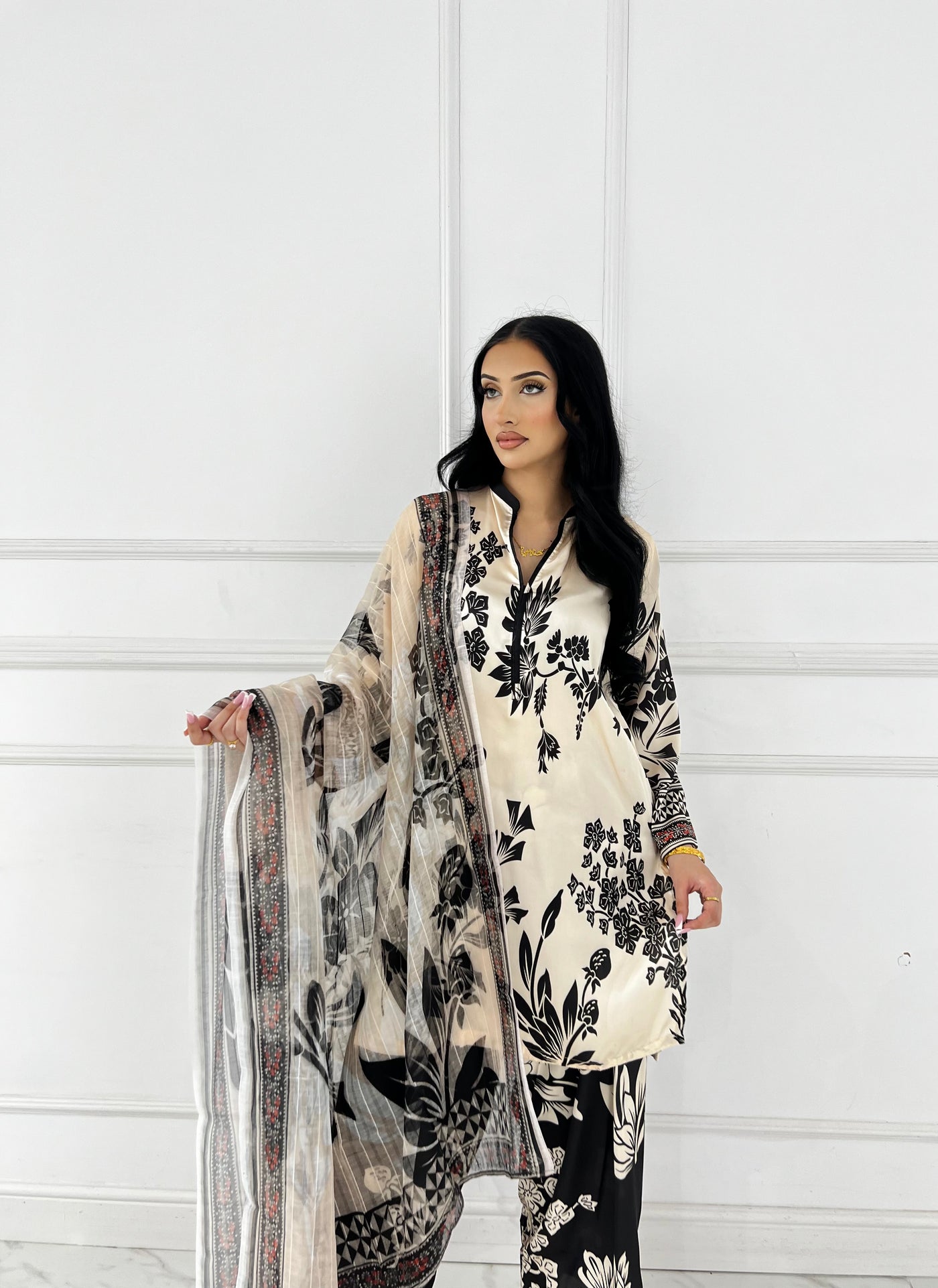 RBY-122-Readymade - Silk Suit 2025 - Memsaab Online