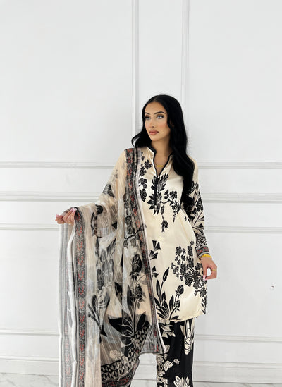 RBY-122-Readymade - Silk Suit 2025 - Memsaab Online