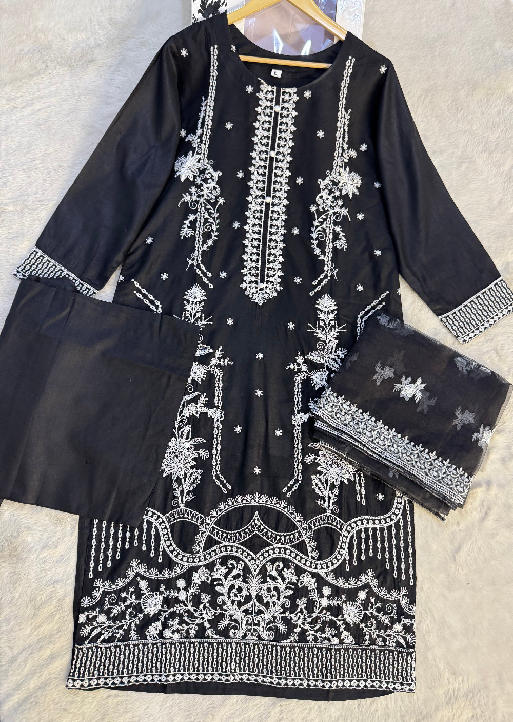 SN44 - Readymade - 3 Piece Lawn Outfit - Memsaab Online