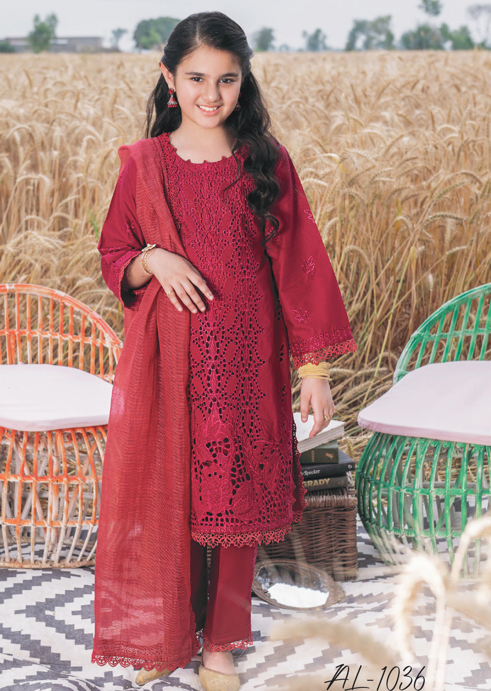 AL-1047 Readymade Kids Suit by Ally's 2025 - Memsaab Online