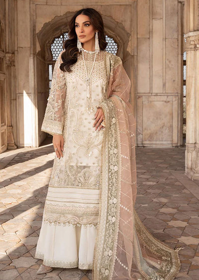 Aafaq - Meeral Readymade Organza Suit - Memsaab Online