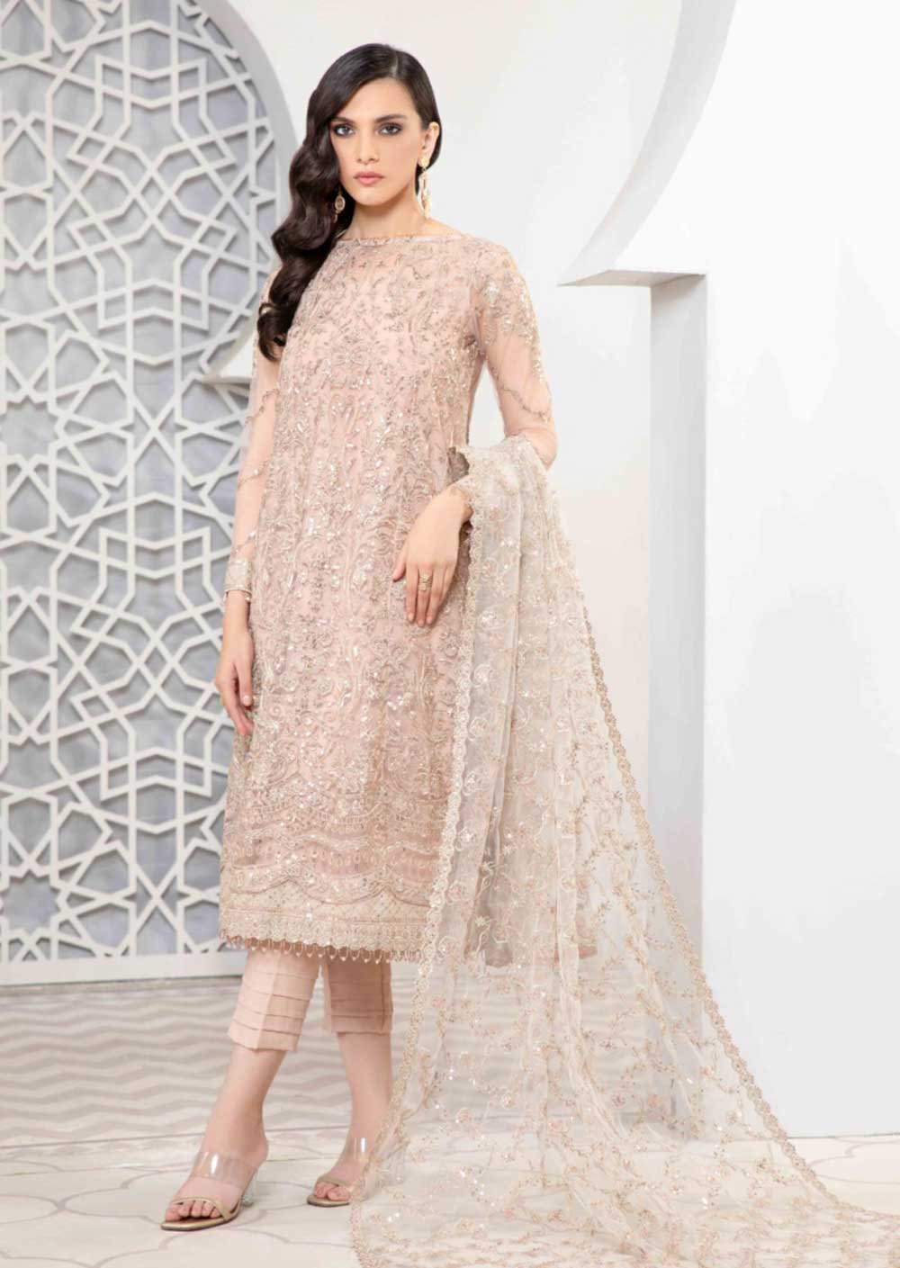 PRS-09 - Readymade - Pareesia Luxury Wear Collection by Zarif 2023 - Memsaab Online