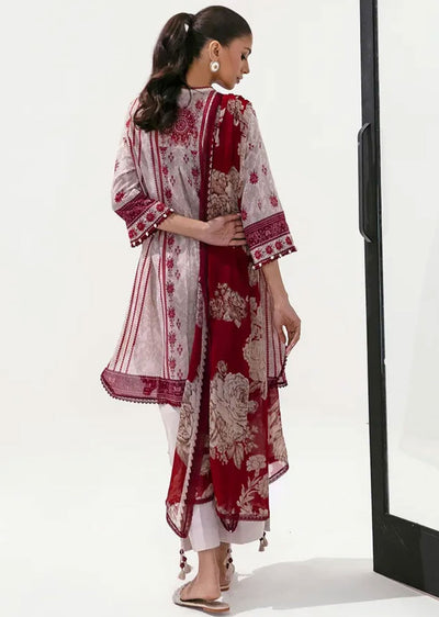 MZN-09-A - Unstitched - Mahay Summer Collection by Sana Safinaz 2023 - Memsaab Online