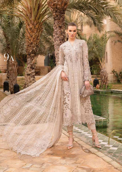 MSB-2409-A - Unstitched - Maria B Lawn Collection 2024 - Memsaab Online