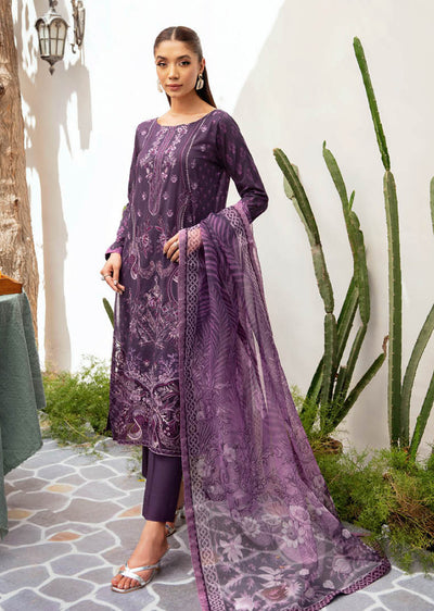 RMSHD-09 - Unstitched - Ramsha Mashaal Lawn Vol 12 - Memsaab Online