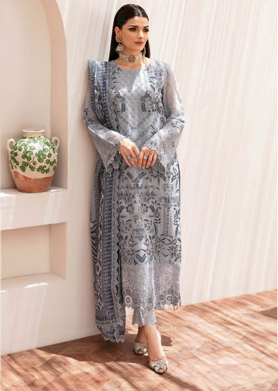 T-209 - Unstitched - Ramsha Dastan Collection Vol 2 2024 - Memsaab Online