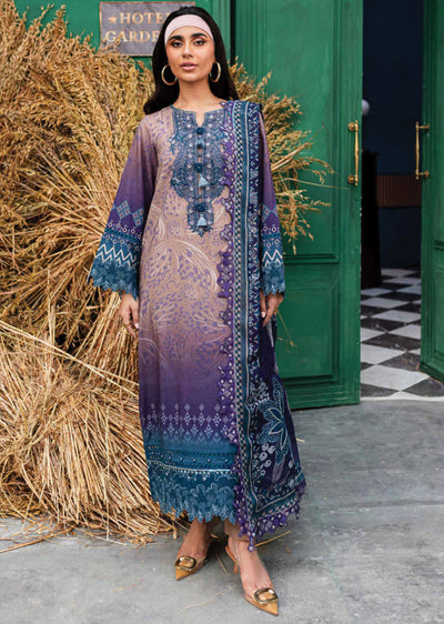 NSG-167 - Unstitched - Nureh Gardenia Collection 2024 - Memsaab Online