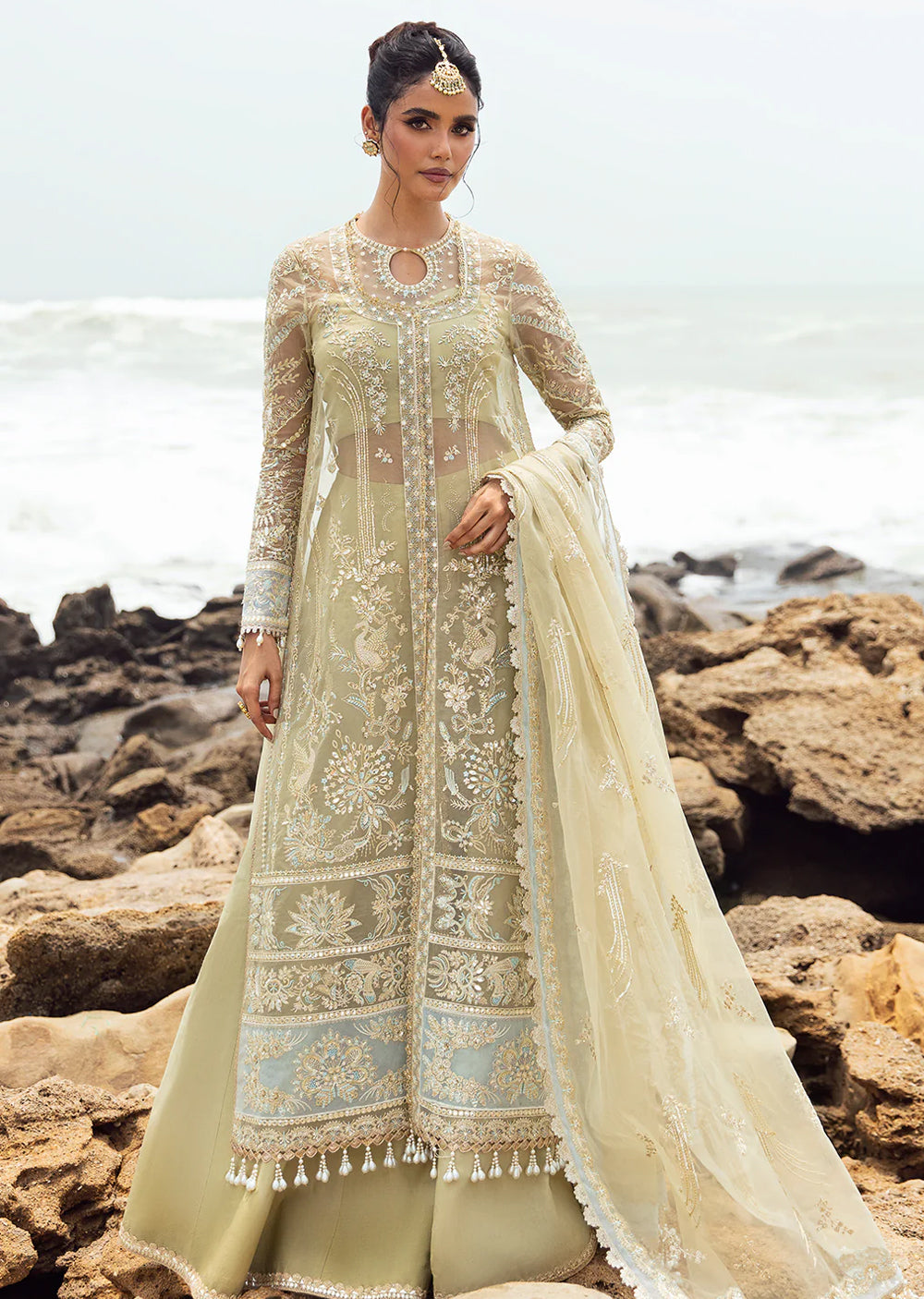 AVCR-09 - Leela - Unstitched - Dastangoi Collection by Afrozeh 2024 - Memsaab Online