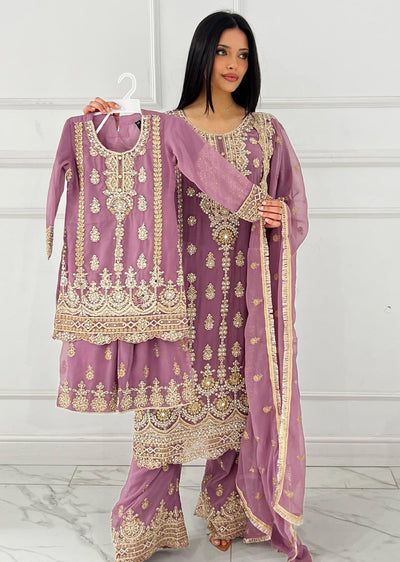 Shaz1801 - Readymade - Chiffon - Mummy n Me Outfit - Memsaab Online