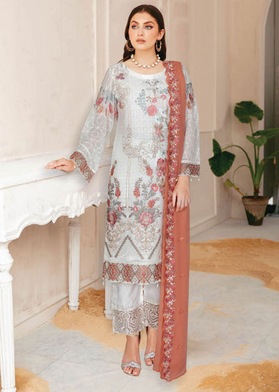 NYB-09-R - Readymade - Nayab Chiffon Collection Vol 1 - Memsaab Online