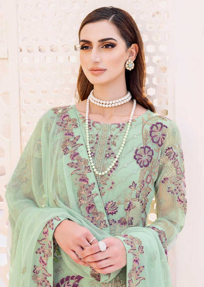 F-2309 - Unstitched - Ramsha Chiffon Collection 2023 - Memsaab Online