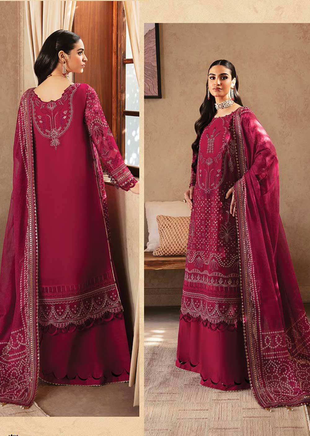 Sarama - Unstitched - Yesfir Collection by Xenia Formals 2024 - Memsaab Online