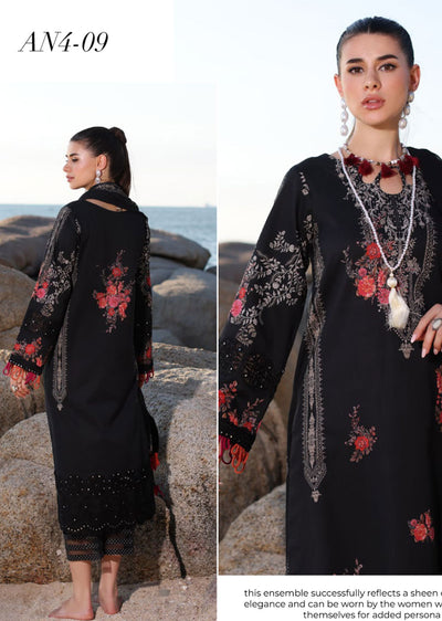 AN4-09 - Unstitched - Charizma Aniq Summer Volume 01 2024 - Memsaab Online