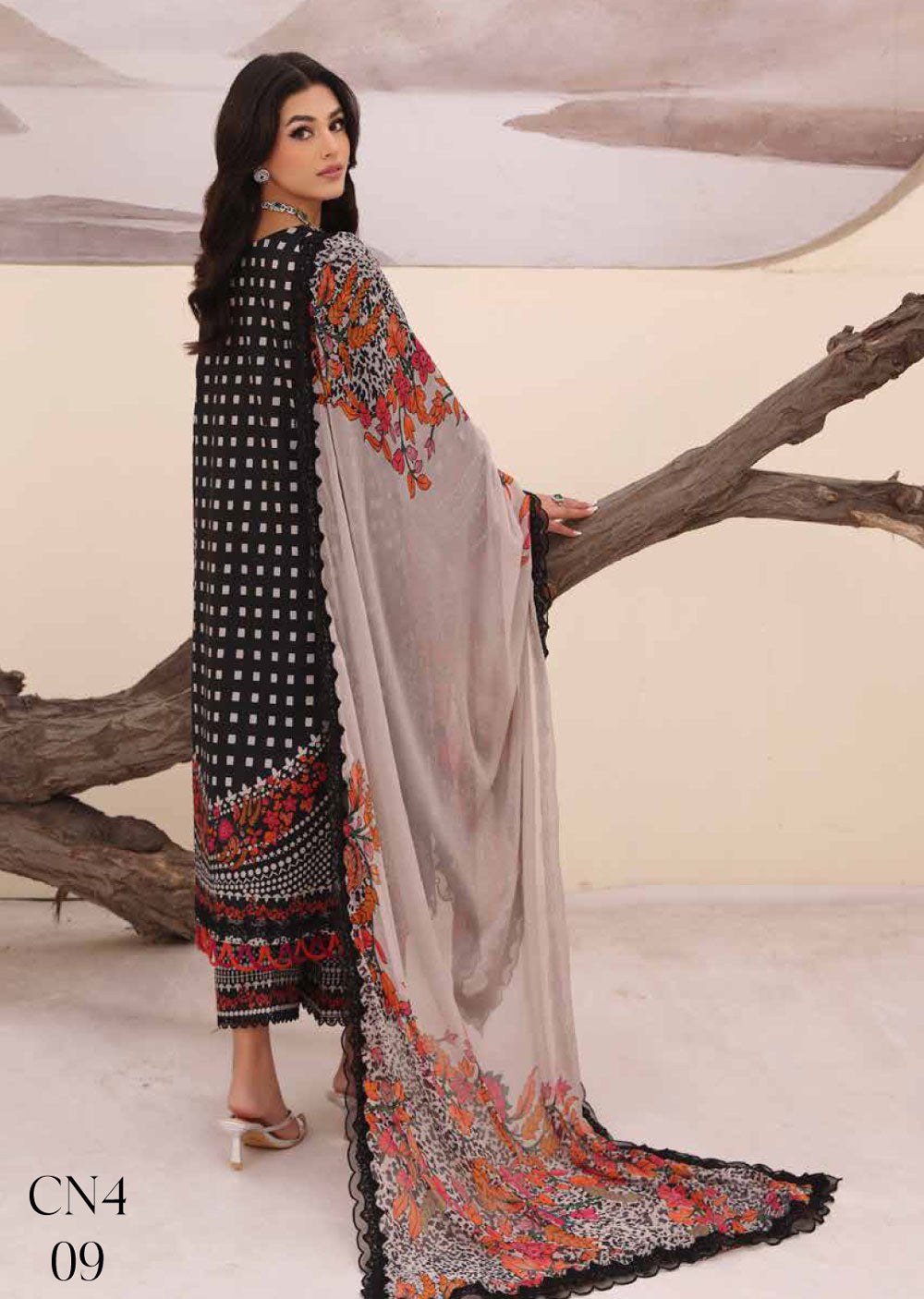 CND-09-R - Readymade - Charizma Naranji Spring Summer Vol 01 2024 - Memsaab Online