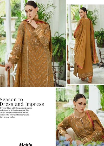 SW2309 - Readymade - Freesia by Ariya Chiffon De Luxe 2024 - Memsaab Online