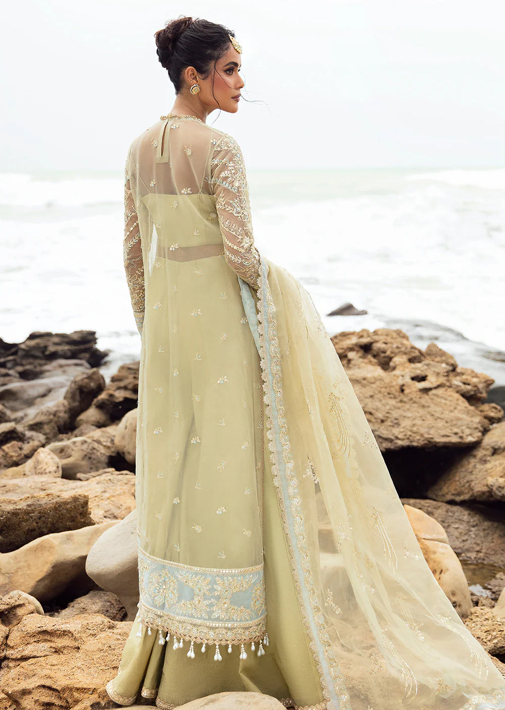 AVCR-09 - Leela - Unstitched - Dastangoi Collection by Afrozeh 2024 - Memsaab Online