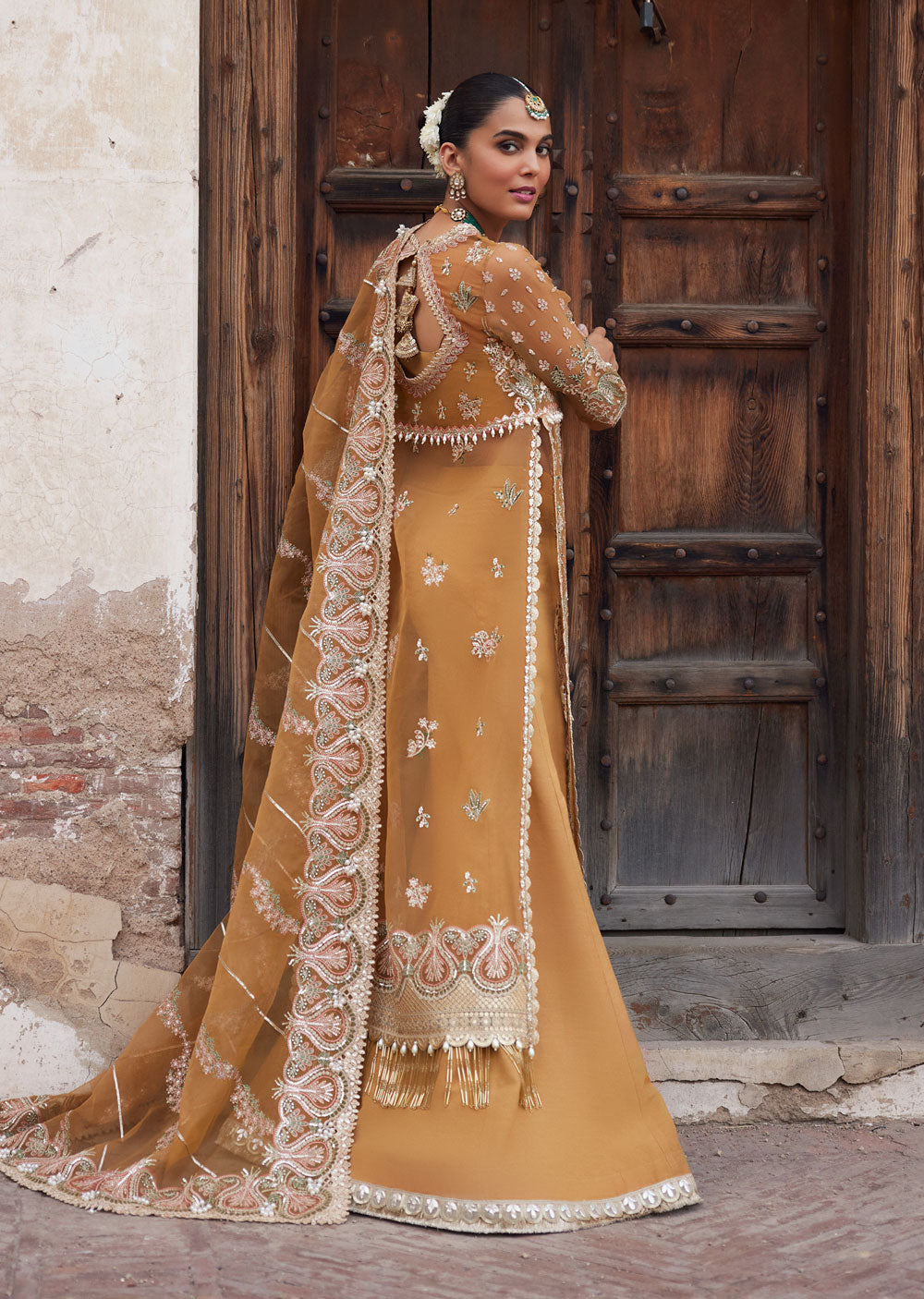 DST-09 - Unstitched - Dastangoi Wedding Formals by Afrozeh 2023 - Memsaab Online