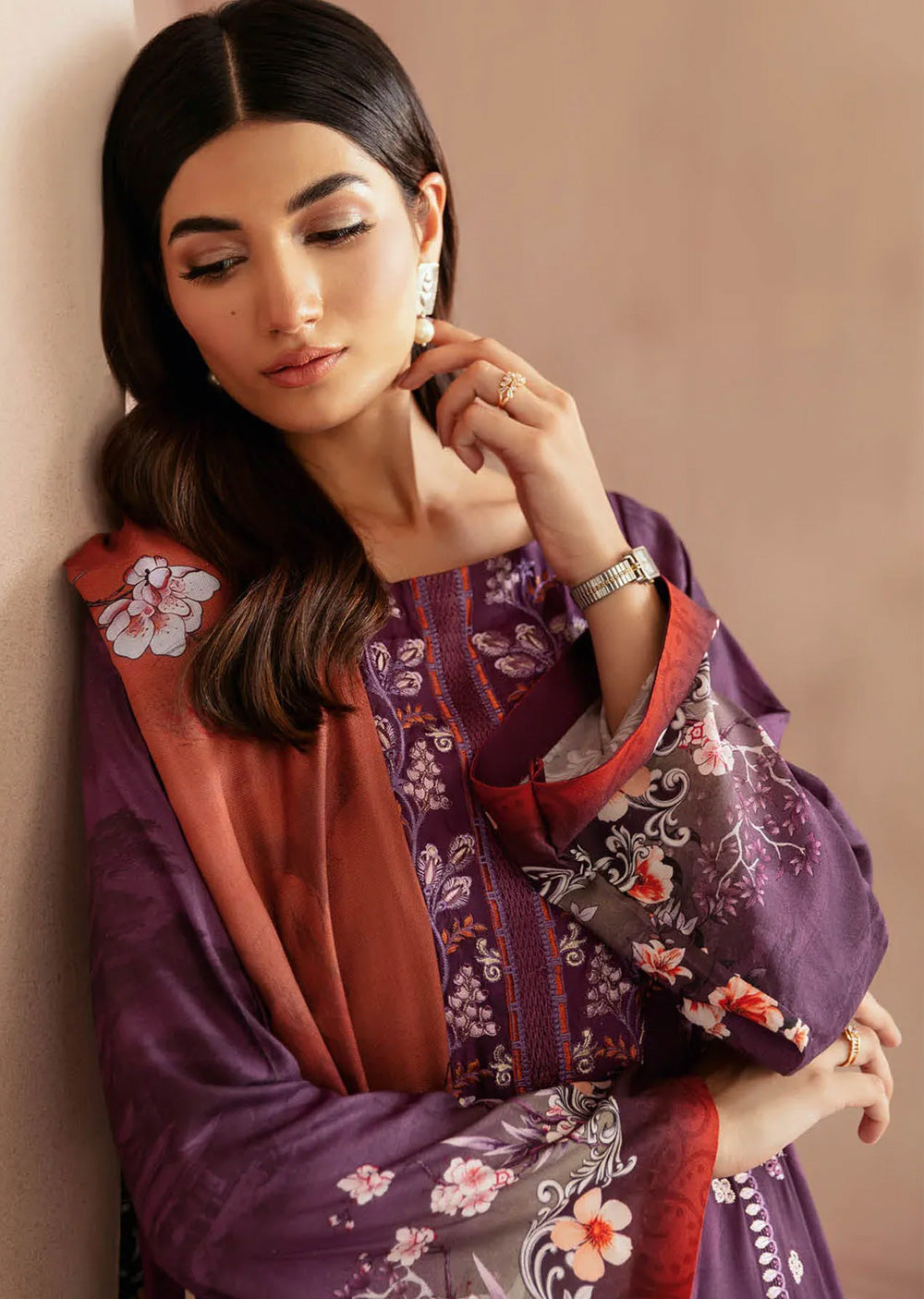 J-309 - Unstitched - Riwaj by Ramsha Volume 3 2024 - Memsaab Online