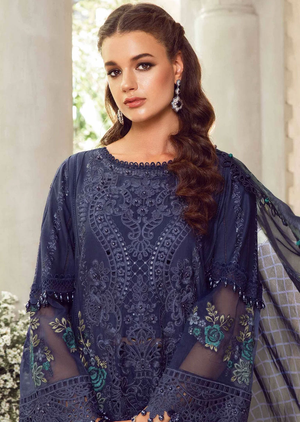 MBTR-09 - Readymade - Maria B Lawn Eid Collection 2024 - Memsaab Online