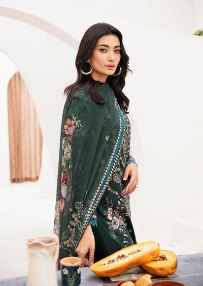 Z-1109 - Unstitched - Ramsha Mashaal Luxury Lawn Vol 11 2024 - Memsaab Online