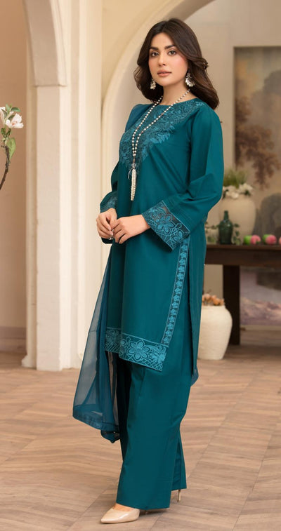 HRM-06 - Readymade Memsaab Formal Cotton Suit - Memsaab Online