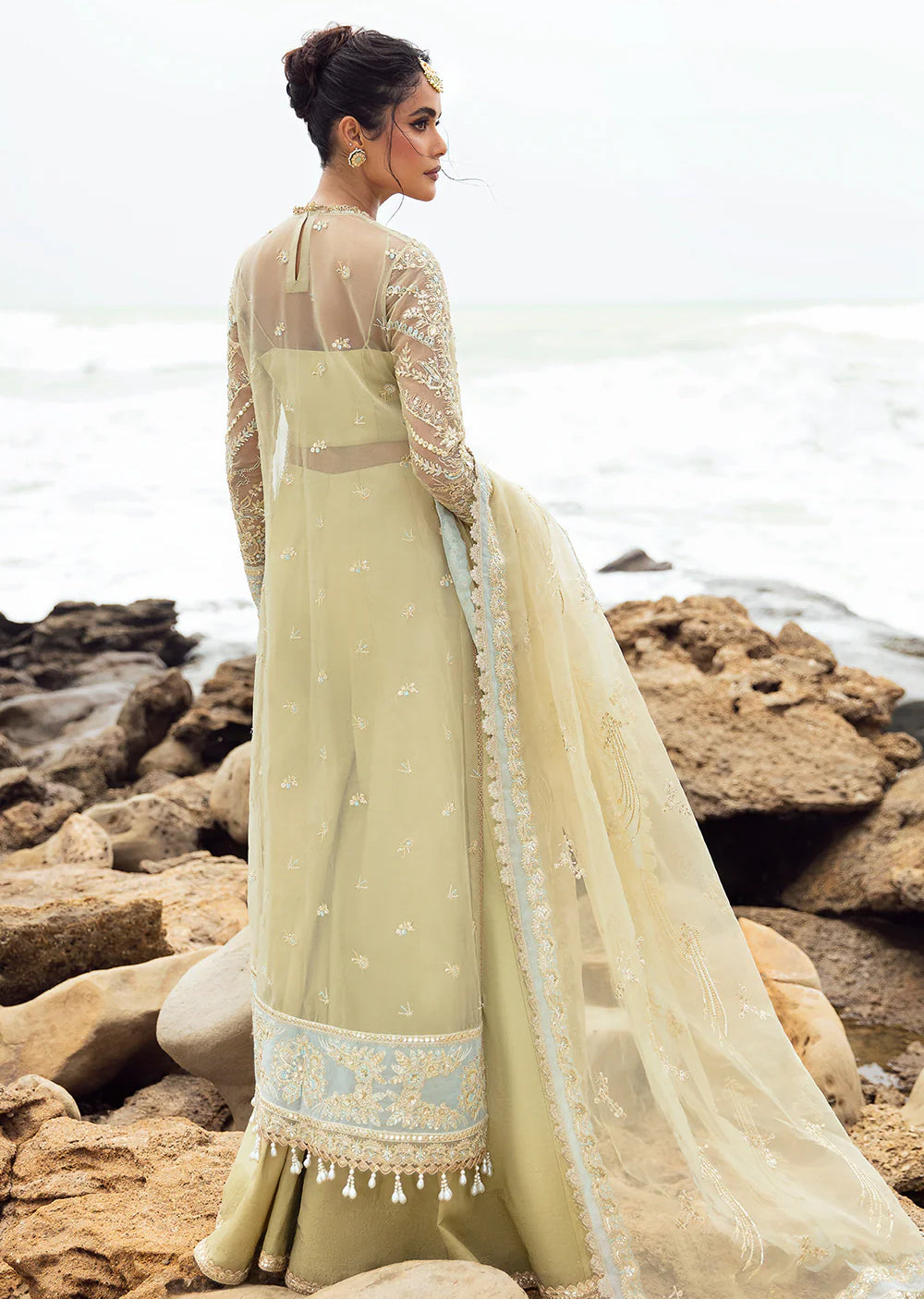 AVCR-09 - Leela - Unstitched - Dastangoi Collection by Afrozeh 2024 - Memsaab Online