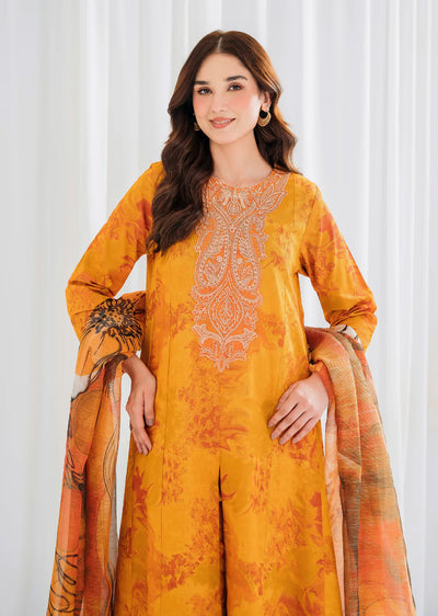 Hannah - Readymade 3 Piece Khaddar Suit - Memsaab Online