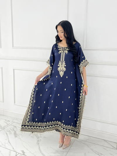 MSRW-01 Shalimi Fancy Jacket Kaftan - Memsaab Online