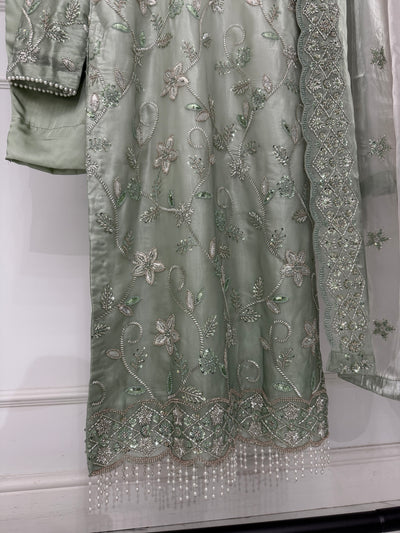 ASBC04 Silk Cutdana Outfit - Memsaab Online