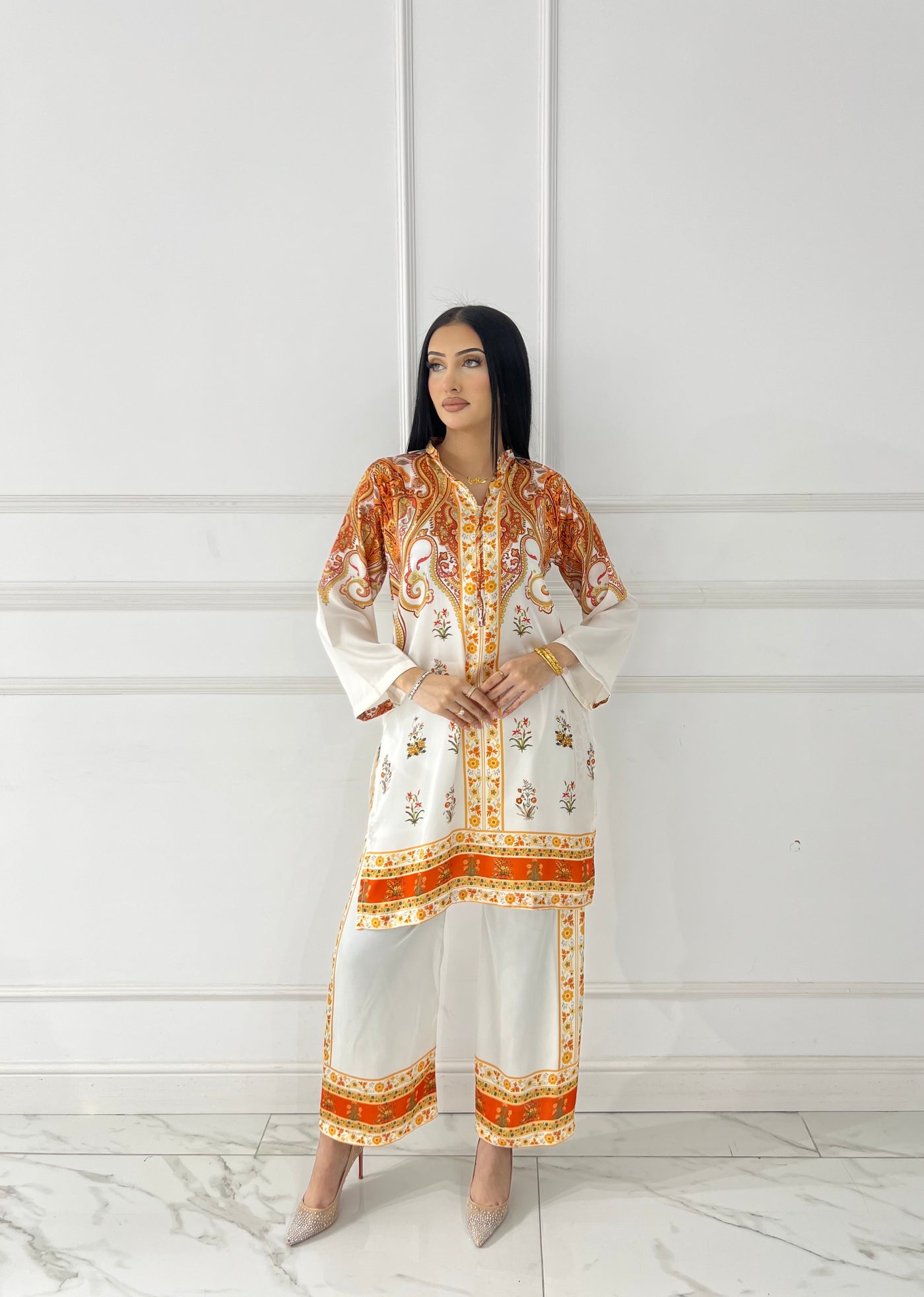 RBY-116-Readymade - Silk Suit 2025 - Memsaab Online
