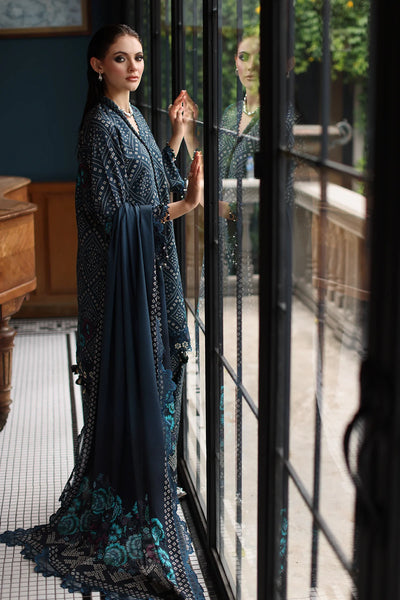 CCW6-20-Unstitched Embroidered Linen Collection 2025 - Memsaab Online