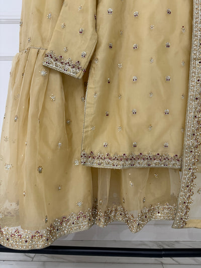 SRB1305 - Bano - Purple - Sehrish.B Designer - Memsaab Online