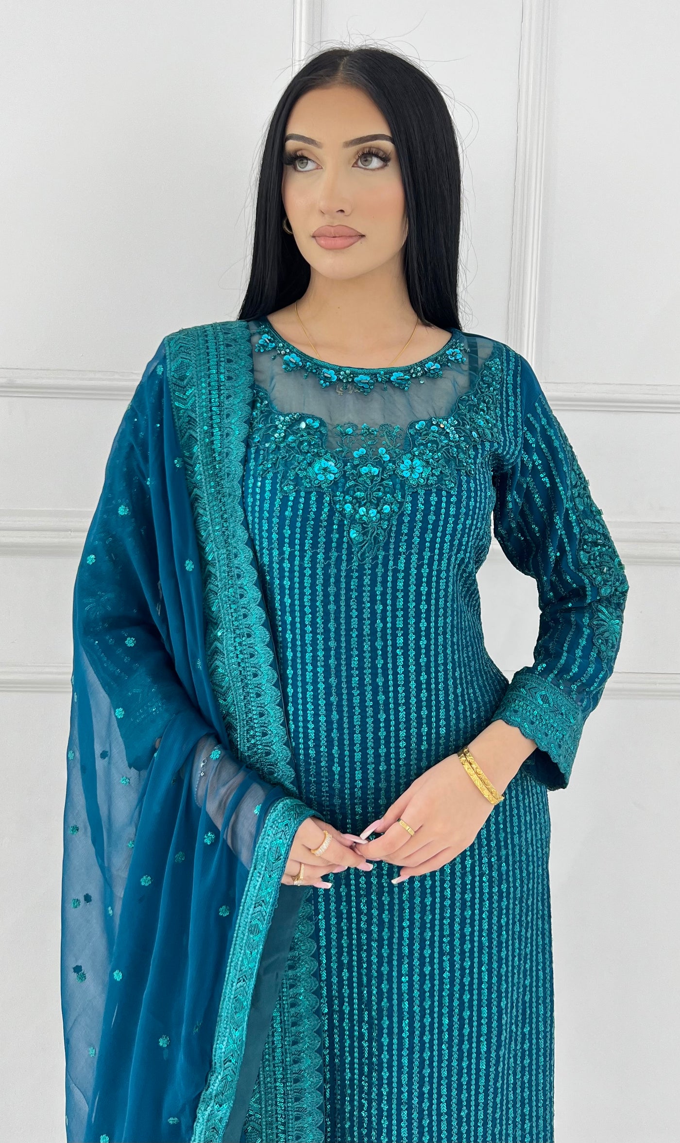 SFSH-06 - Readymade - Baroque Inspired Eid Rang - Memsaab Online