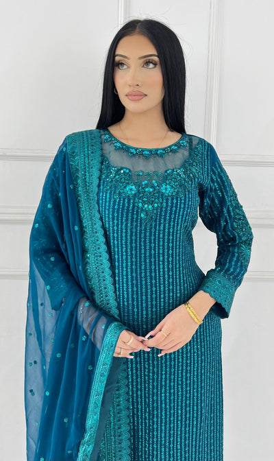 SFSH-06 - Readymade - Baroque Inspired Eid Rang - Memsaab Online