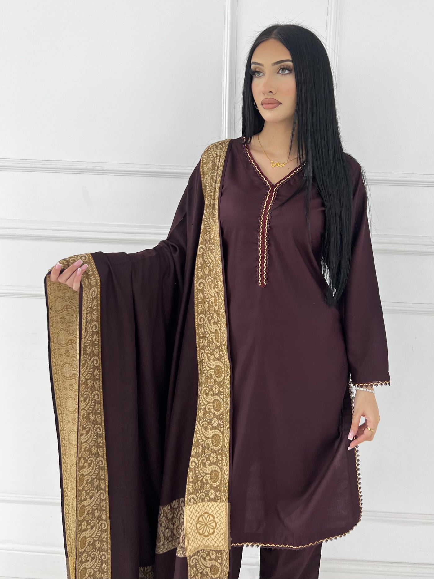 SLMN-53 Readymade Dhanak WINTER Colection 2025 - Memsaab Online