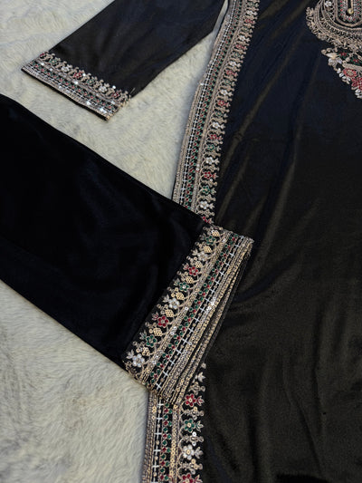 BPH-204 - Readymade Velvet Suit - Memsaab Online