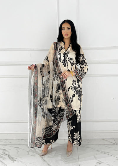 RBY-122-Readymade - Silk Suit 2025 - Memsaab Online