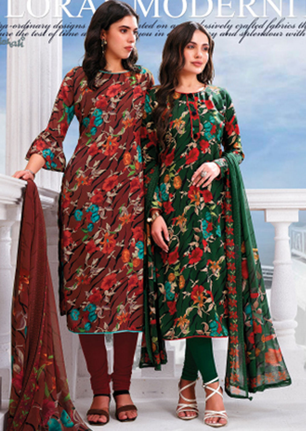 VS-5910 - Unstitched - Vaishali Prints 2024 (A-B) - Memsaab Online