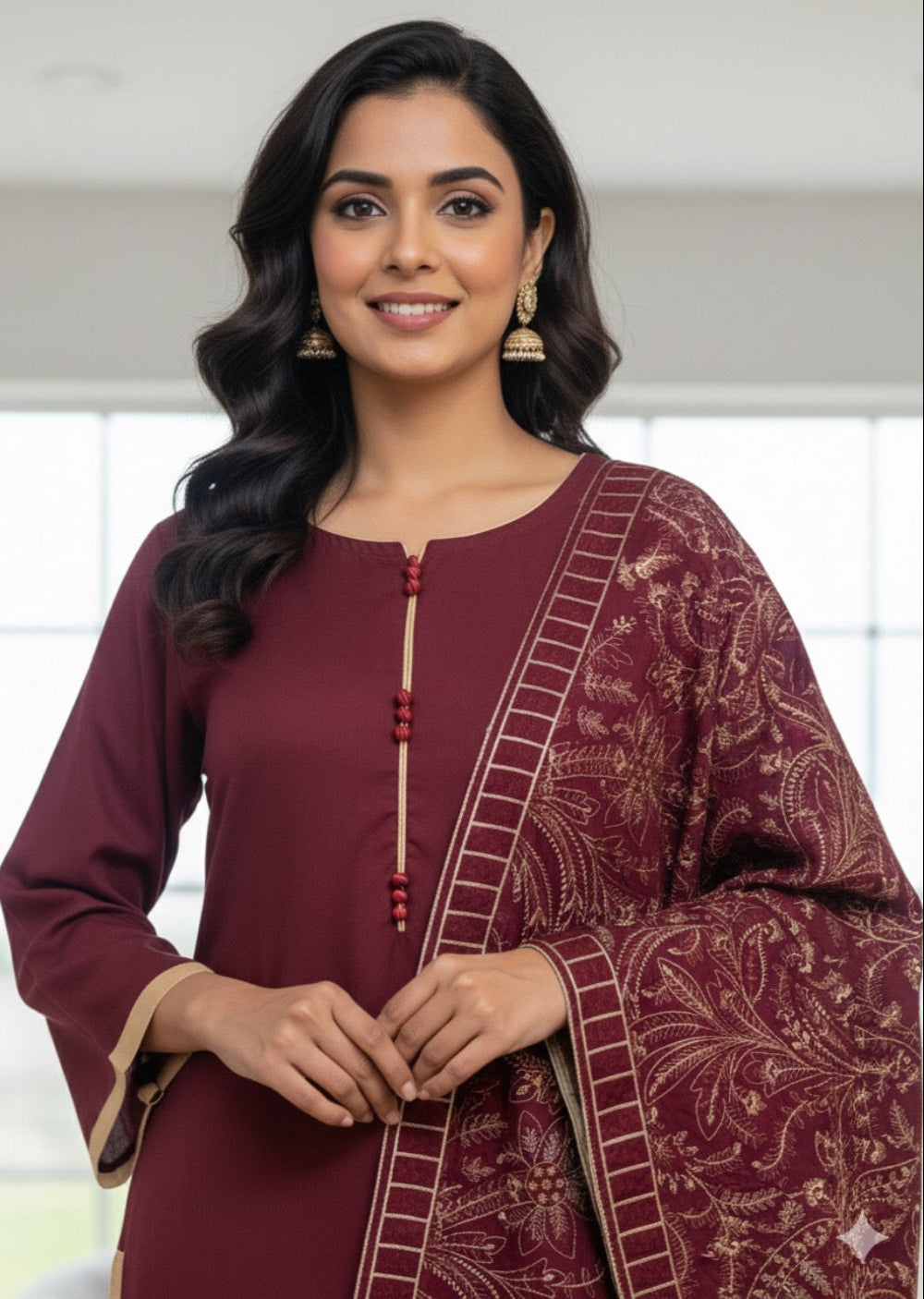 SLMN-54 Readymade Dhanak WINTER Colection 2025 - Memsaab Online