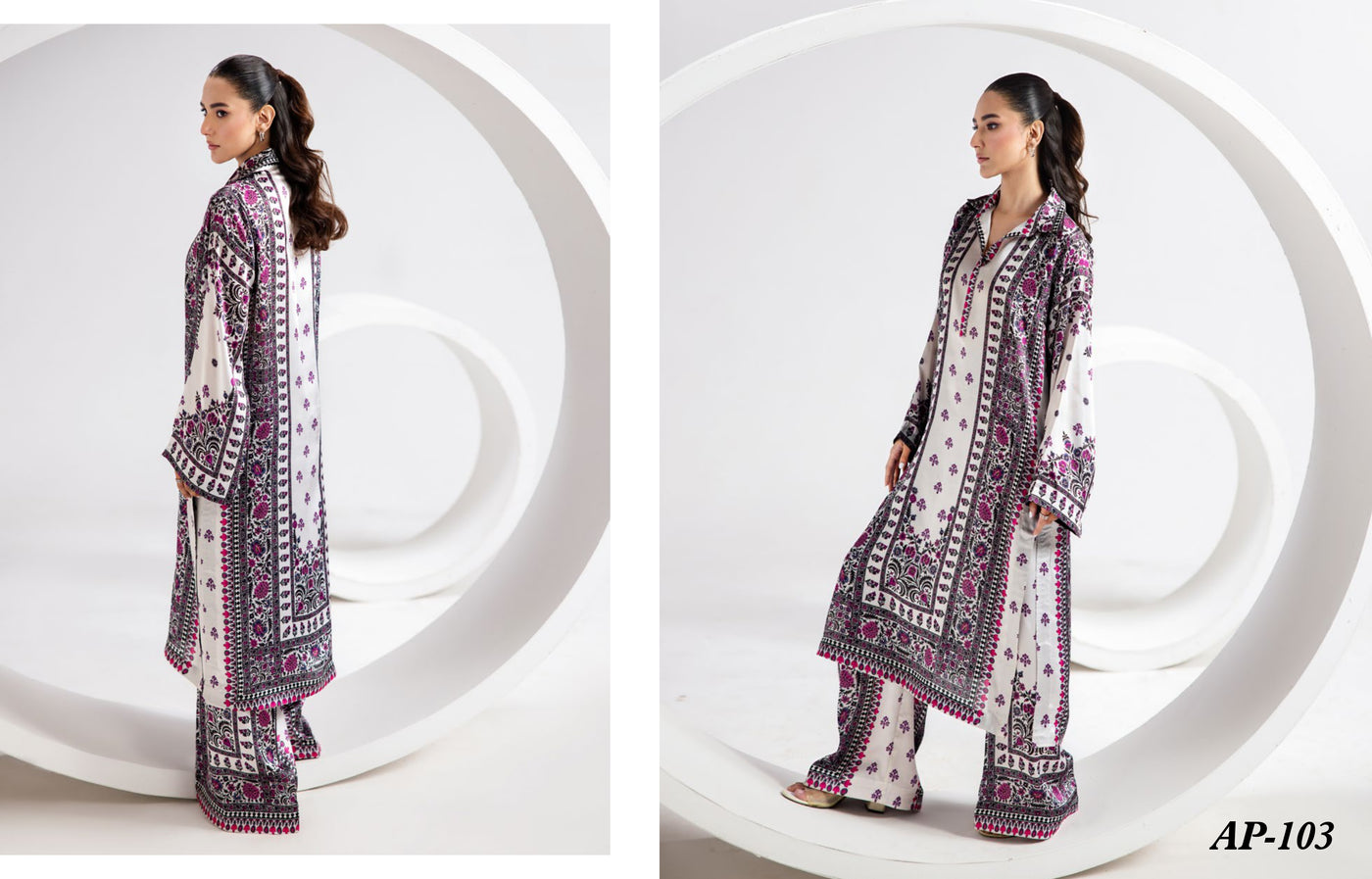 AP103 Afsana - Silk Print Edit - Memsaab Online