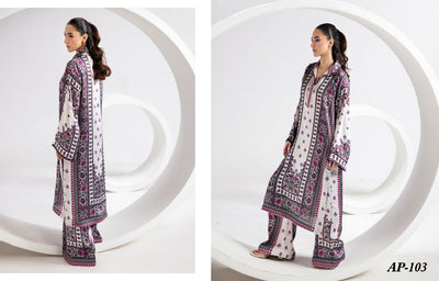 AP103 Afsana - Silk Print Edit - Memsaab Online