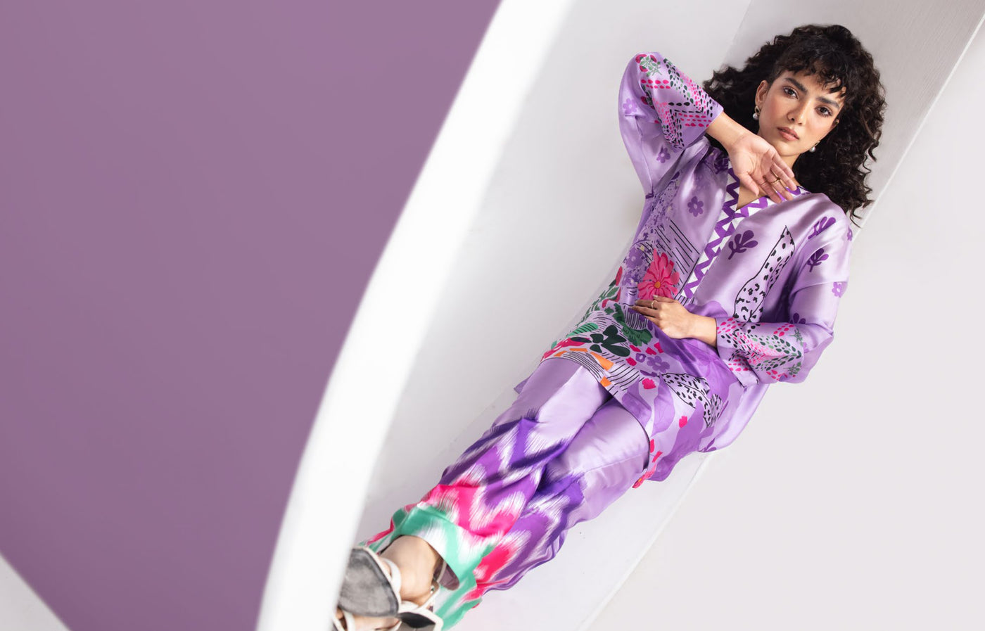 AP107 Afsana - Silk Print Edit - Memsaab Online