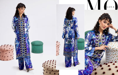 AP112 Afsana - Silk Print Edit - Memsaab Online