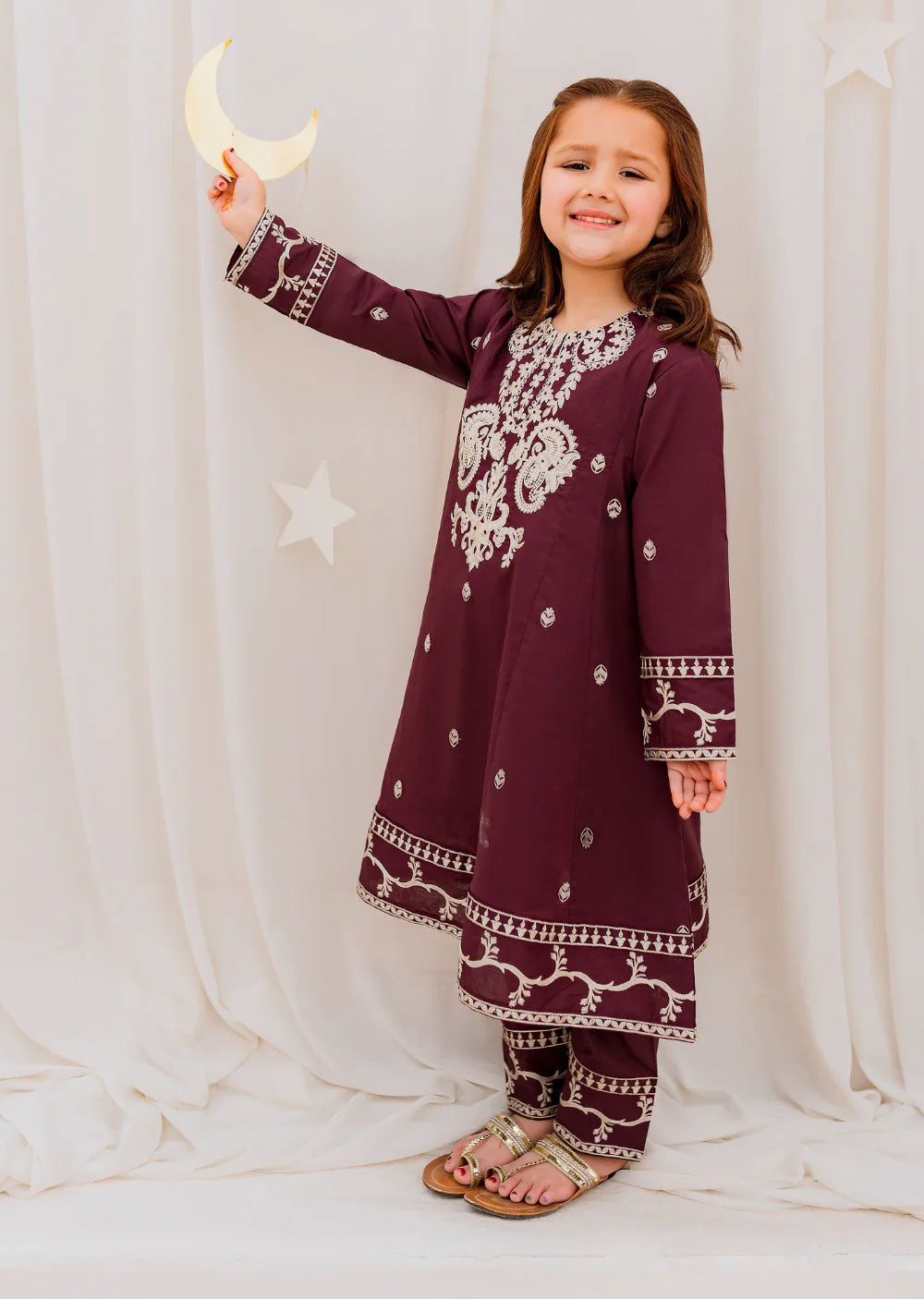 GRT-09 - Arela - Readymade Kids Suit by Garnet 2024 - Memsaab Online