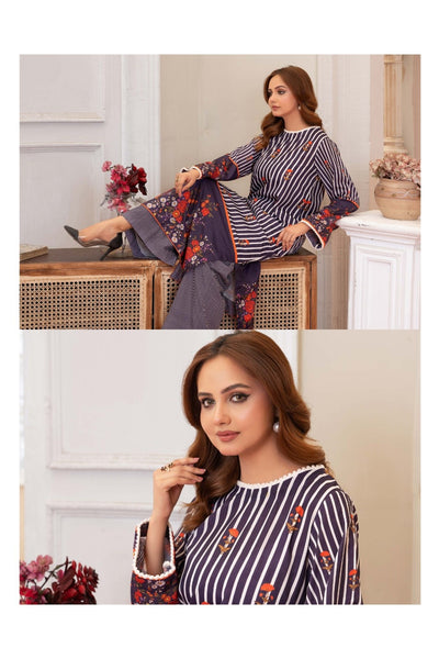 RNY-01 - ZINIA - Aura Silk Co-ord - Memsaab Online