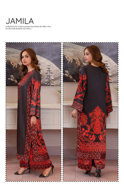 RNY-02 - ROYA - Aura Silk Co-ord - Memsaab Online
